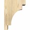 Ekena Millwork Mediterranean Rough Sawn Corbel, Douglas Fir, 6"W x 10"D x 14"H COR06X10X14MED00RDF - alternate 3